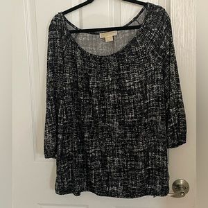 Michael Kors Plus Stretchy Blouse